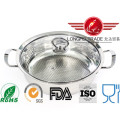 Hot pot en acier inoxydable pour plat Chaffy